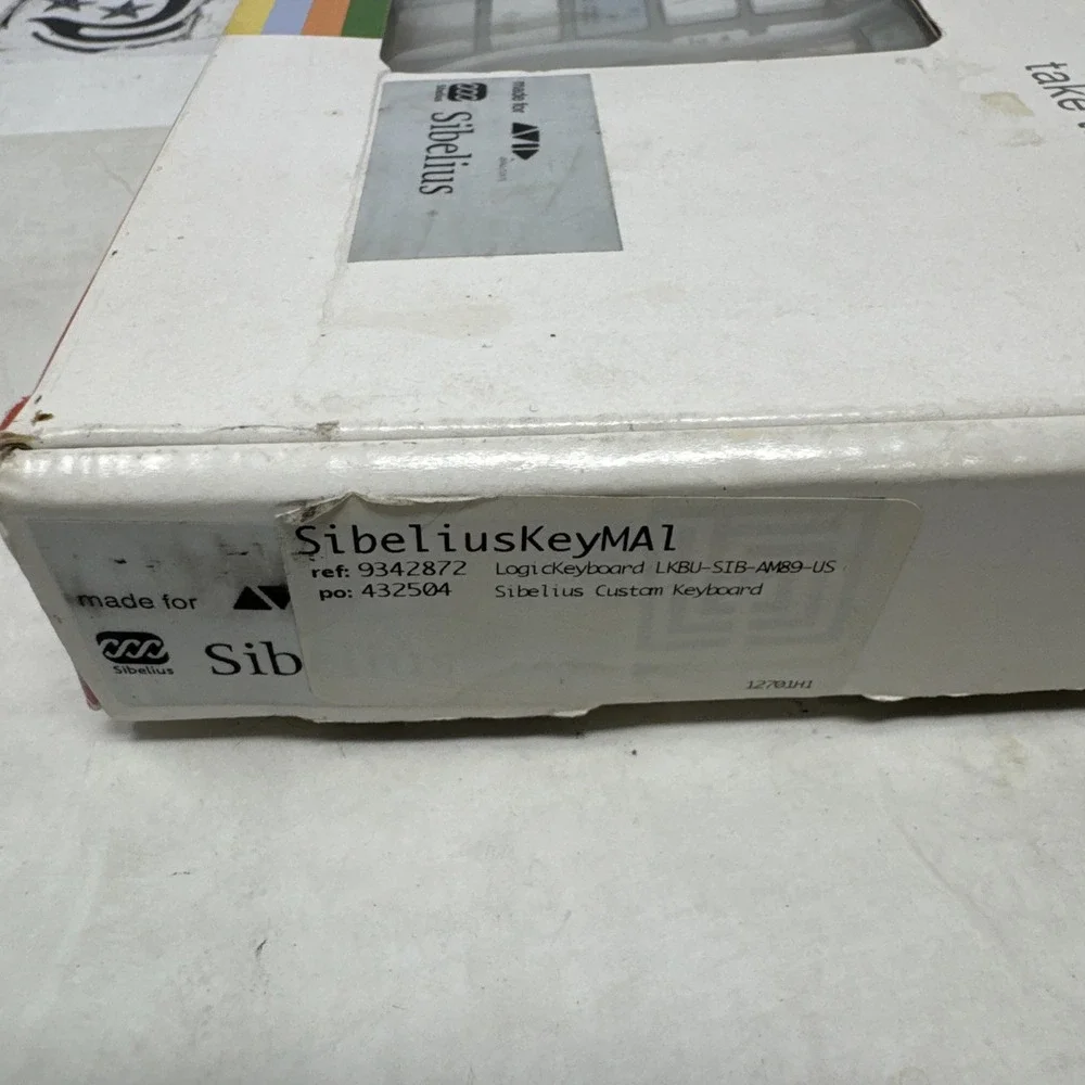 LogicKeyboard Sibelius 7‎ Mac OSX Shortcut Advance Line LKBU-SIB-AM89-US